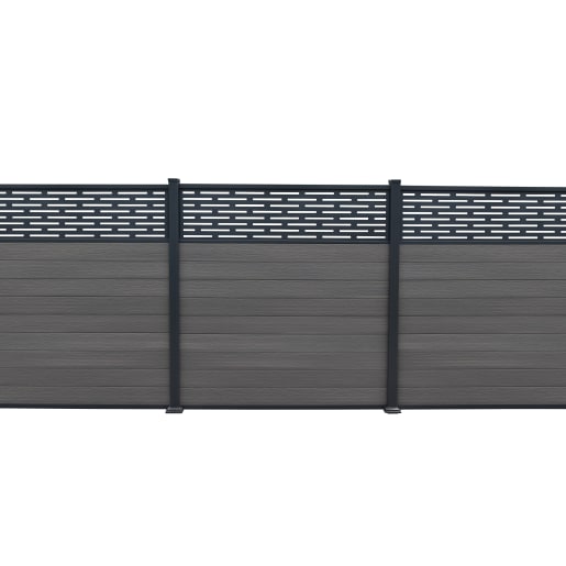 Piranha Composite Fence Horizontal Trellis 1800 x 450 x 20mm