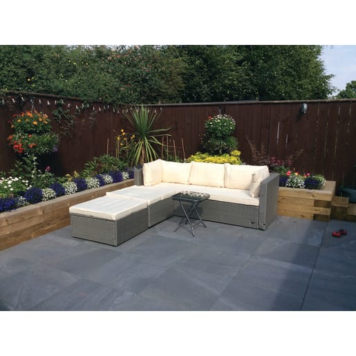 British Collection Porcelain Paving 592 x 592 x 20mm Anthracite