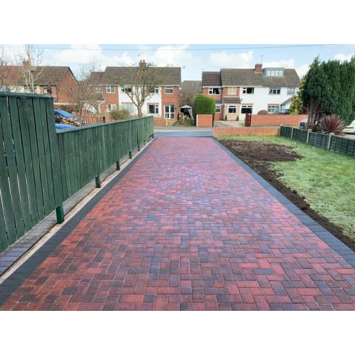 Tobermore Pedesta Block Paving 200 x 100 x 50mm Brindle