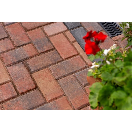 Tobermore Pedesta Block Paving 200 x 100 x 50mm Heather