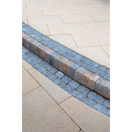 Tobermore Tegula Setts 100 x 100 x 50mm Charcoal