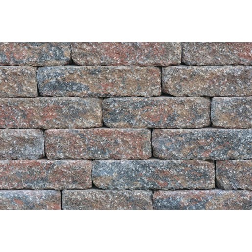 Tobermore Secura Lite Wall Coping 300/235 x 330 x 70mm Heather
