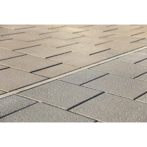 Tobermore Textured Paving Slab 450 x 450 x 35mm Charcoal