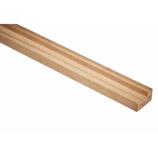 Burbidge FSC Dark Hardwood Fire Check Bead 22 x 26mm 2400mm