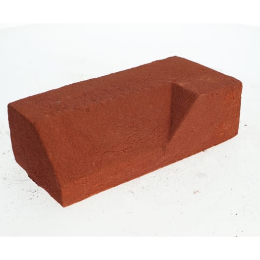 Wienerberger PL.4.2L Plinth Internal Return Left Hand Brick 23mm Warnham Red