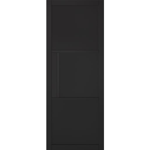 Tribeca 3P Primed Plus Black Doors 762 x 1981mm