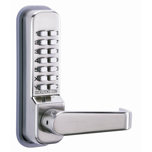 Codelocks Medium Duty Code Free Option Digital Lock Stainless Steel