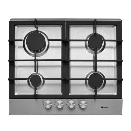 Caple 59cm Gas Hob 4 Burner Stainless Steel