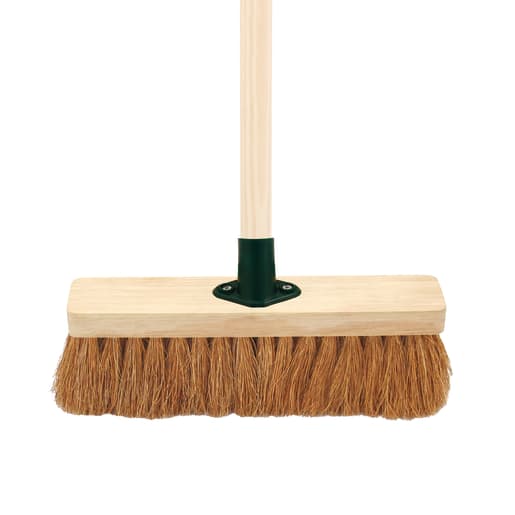 Charles Bentley Soft Coco Wooden Broom 11.4