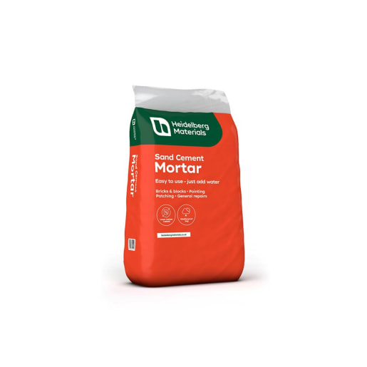 Heidelberg Sand Cement Mortar Plastic Handy Bag 20kg
