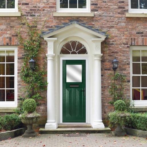 Eaton Green Clear Glass 920 x 2090mm Left Hand