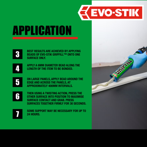 Evo-Stik Gripfill Adhesive 350ml
