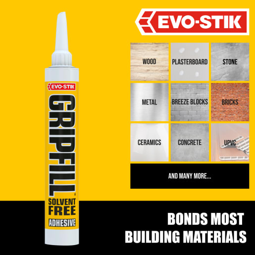 Evo-Stik Gripfill Solvent Free Adhesive 350ml