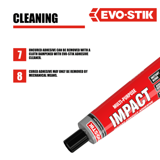 Evo-Stik Impact Adhesive 65g Large Tube Clear