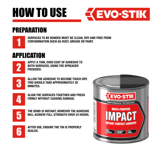 Evo-Stik Impact Adhesive 250ml