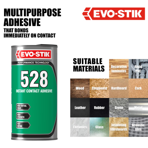 Evo-Stik 528 Contact Adhesive 1 Litre