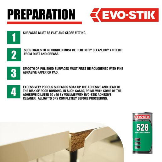 Evo-Stik 528 Contact Adhesive 1 Litre