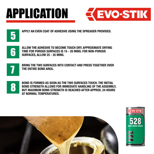 Evo-Stik 528 Contact Adhesive 1 Litre