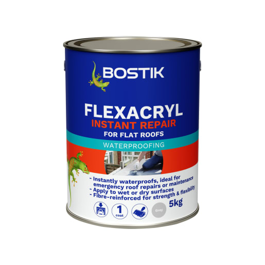 Bostik Flexacryl Instant Repair 5kg Grey
