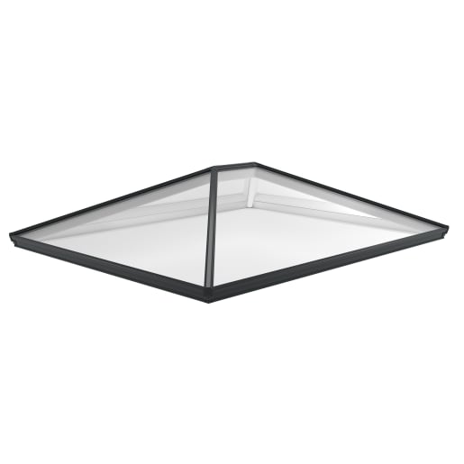 Infinity Roof Lantern Bespoke 1-50-1.99 Grey RAL 7016 Outside/White RAL 9010 Inside - Neutral Glass
