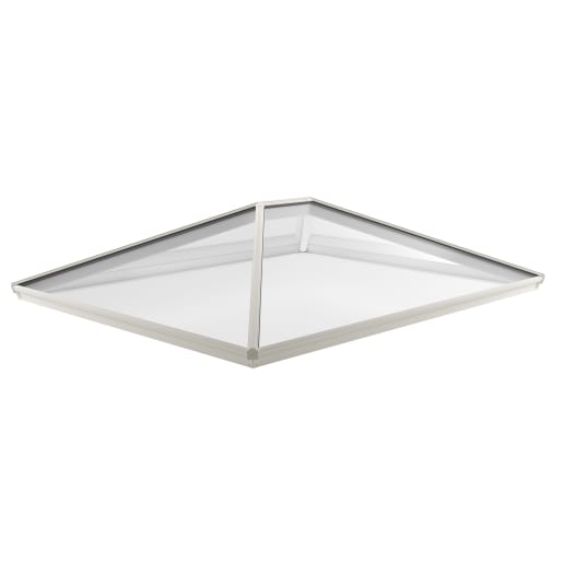 Infinity Roof Lantern Bespoke 4.50-4.99 White RAL 9010 Outside/White RAL 9010 Inside - Neutral Glass
