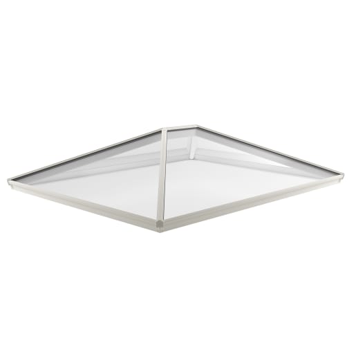 Infinity Lantern White Out/White In/Solar Blue Glass 1500 x 1000mm