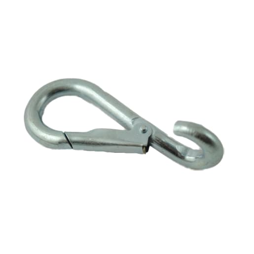 Spring Hook to Crue Zinc Plated 2.5