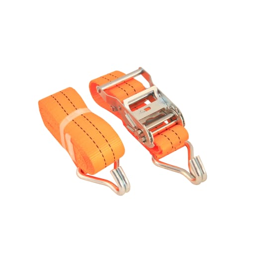 2t Ratchet Strap 50mm x 5m Orange