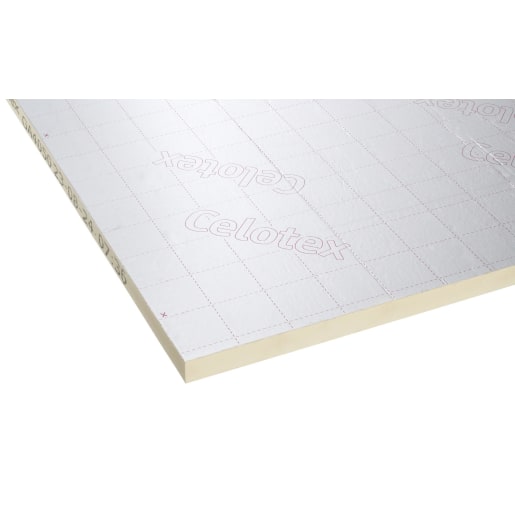 Celotex GA4000 General Purpose Insulation Board 2.4m x 1.2m x 50mm