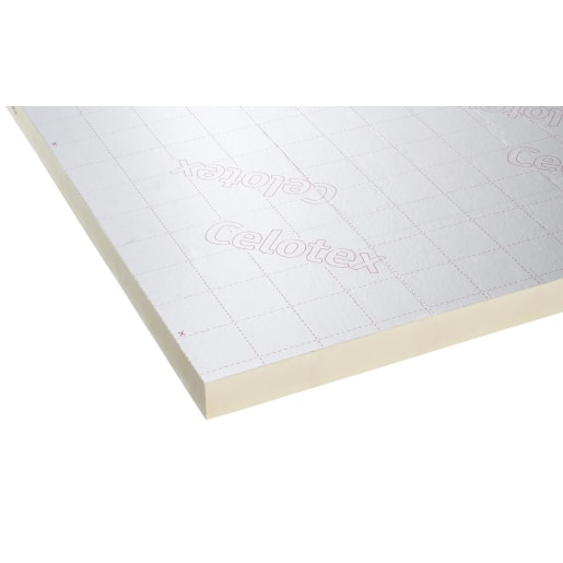 Celotex GA4000 General Purpose Insulation Board 2.4m x 1.2m x 75mm