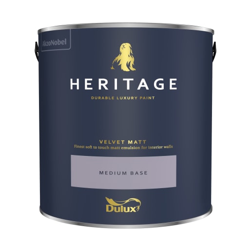 Dulux Heritage Matt Medium Base 2.5L