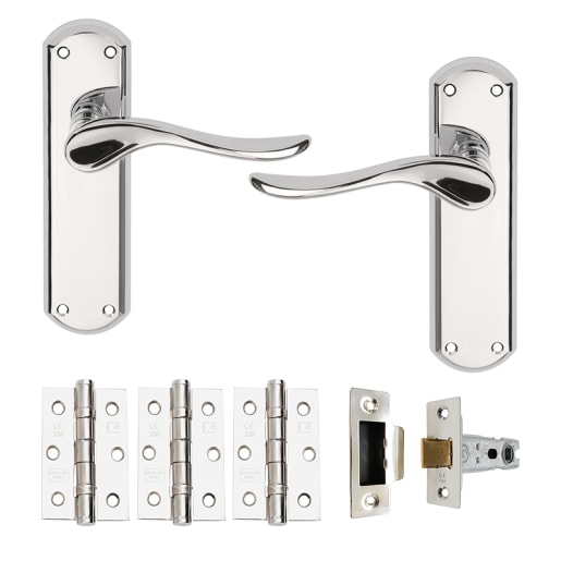 Sigma Internal Door Pack Polished Chrome