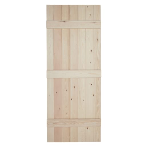 Heritage V Grooved Pine Ledged Door 1981 x 838 x 20mm
