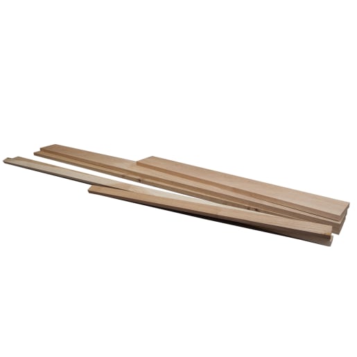 Heritage 150 x 22mm Oak Internal Door Lining Kit & Stops 2100 x 1050 x 150mm