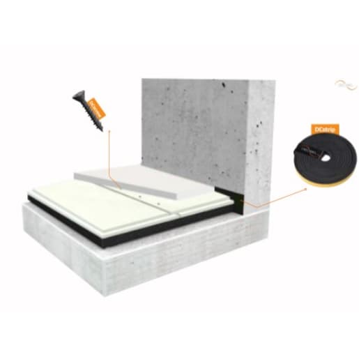 Decibel Mute 23 Soundproofing Panel for Floors 1000 x 1200mm 12m²