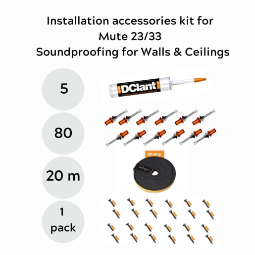 Decibel Mute 23/33 Installation Kit Suitable for Up to 12m²