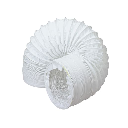 Domus Ventilation Round PVC Flexible Hose 100mm x 3m