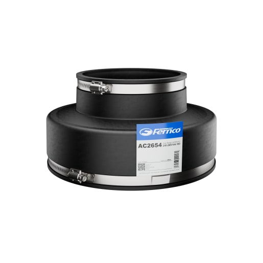 Fernco Adaptor Coupling 240-265/144-160mm Black
