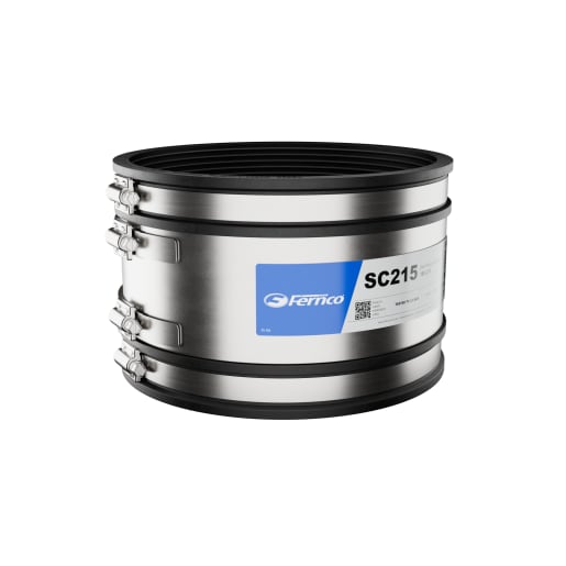Fernco Standard Coupling 190-215mm Black