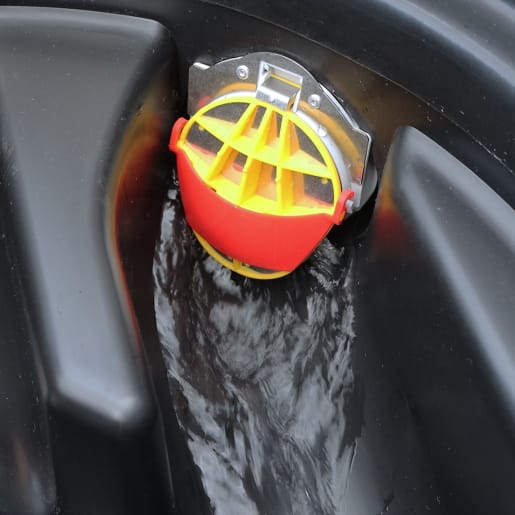 Fernco Non-Return Valve for DN100 Pipes Black, Grey, Red, Yellow