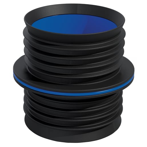 Fernco Icon (Internal) Pushfit Coupling 93-98mm Black, Blue