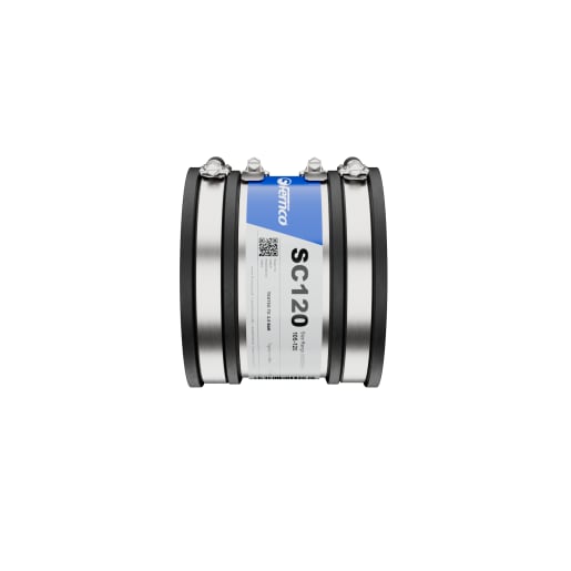 Fernco Standard Coupling 105-120mm Black