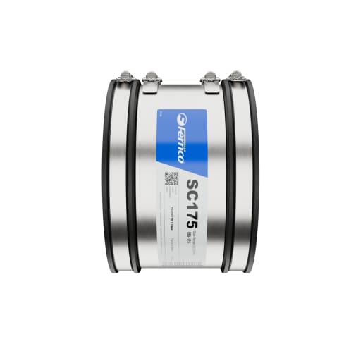 Fernco Standard Coupling 150-175mm Black