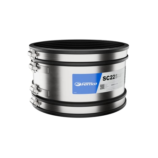 Fernco Standard Coupling 200-225mm Black