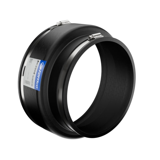 Fernco Adaptor Coupling 265-290/235-260mm Black