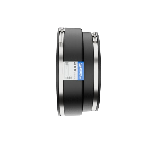 Fernco Adaptor Coupling 335-360/295-320mm Black