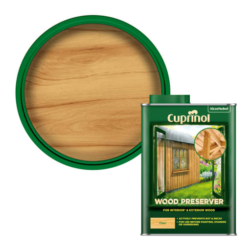 Cuprinol CX Wood Preserver 1L Clear