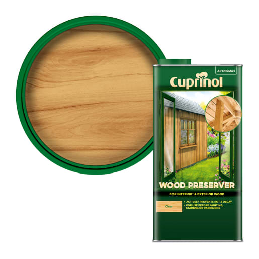 Cuprinol CX Wood Preserver 5L Clear