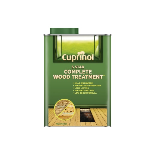 Cuprinol CX 5 Star Complete Wood Treatment 2.5L Clear