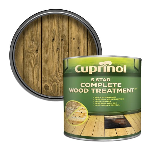 Cuprinol CX 5 Star Complete Wood Treatment 2.5L Clear